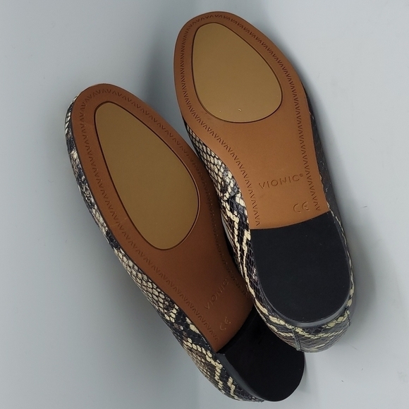 Vionic Willa Boa Black Flat Loafers Size 6.5 - Picture 11 of 12